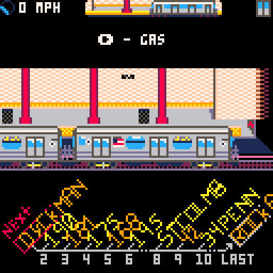 PICO-8 Game: Take The A Train